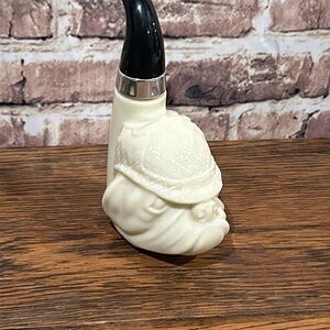 Vintage Avon bulldog cologne bottle –‎ empty